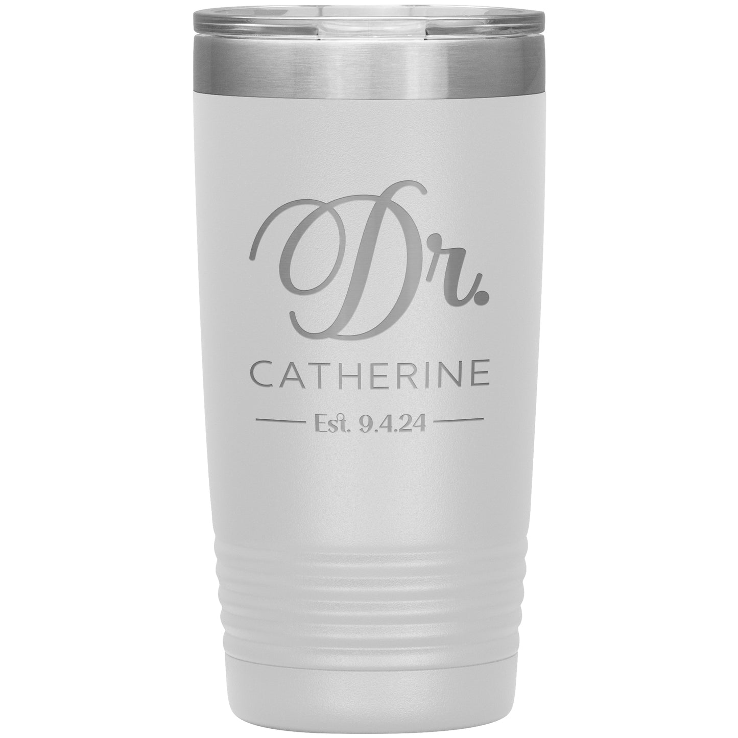 Custom Engraved Tumbler for Doctors