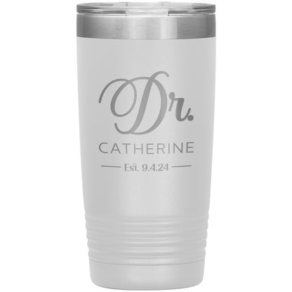 Custom Engraved Tumbler for Doctors