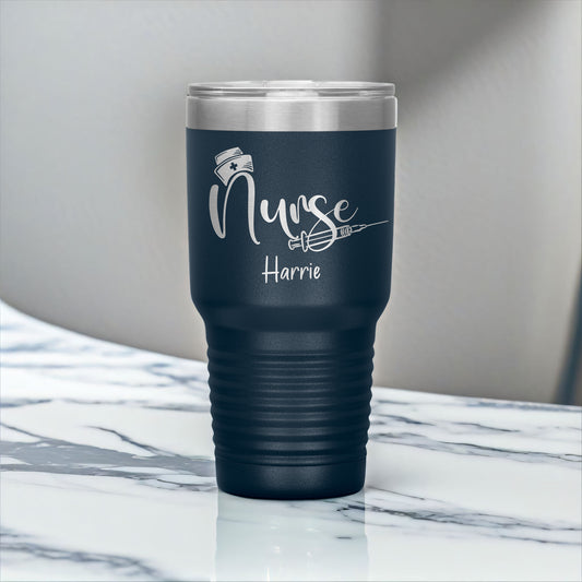 30oz Custom Nurse Tumbler